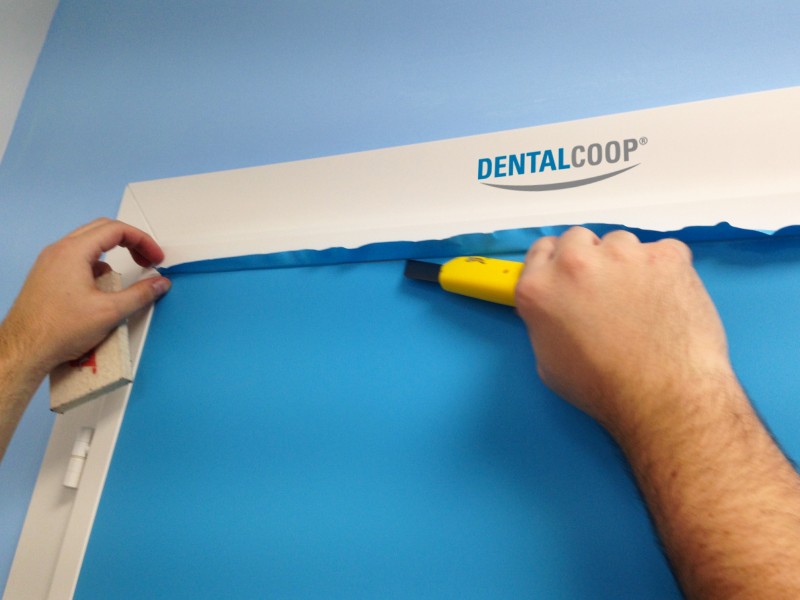 Rinnovo e applicazione porte Dental Coop Treviso